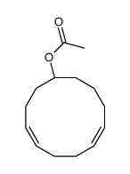 cyclododeca-4,8-dien-1-yl acetate Structure