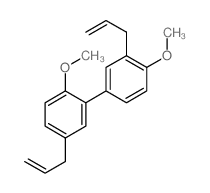 1-methoxy-4-(2-methoxy-5-prop-2-enyl-phenyl)-2-prop-2-enyl-benzene图片