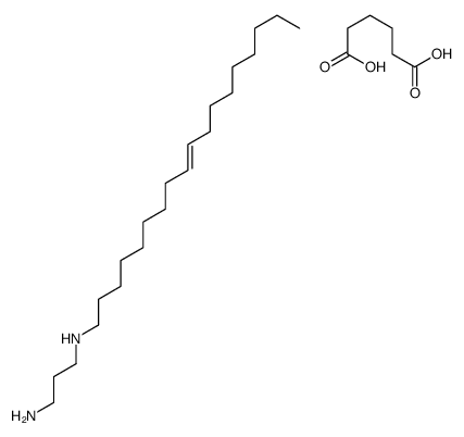 adipic acid, compound with N-(Z)-octadec-9-enylpropane-1,3-diamine结构式