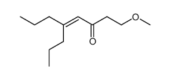 1-methoxy-5-propyl-oct-4-en-3-one Structure