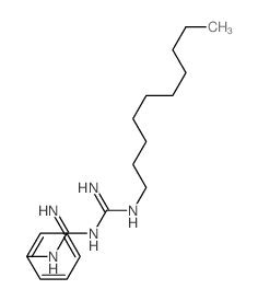 Guanidine,N-[(decylamino)iminomethyl]-N'-phenyl- Structure