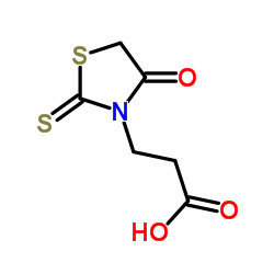 绕丹宁-3-丙酸结构式