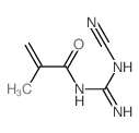 2-Propenamide, N-[(cyanoamino)iminomethyl]-2-methyl- picture