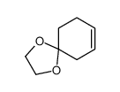 1,4-Dioxaspiro(4.5)dec-7-ene结构式