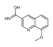 8-methoxyquinoline-3-carboxamide Structure