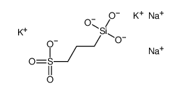 dipotassium,disodium,3-trioxidosilylpropane-1-sulfonate Structure