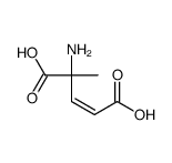 (E)-4-amino-4-methylpent-2-enedioic acid结构式