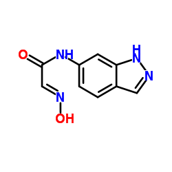 6-(isonitrosoacetamido)indazole结构式