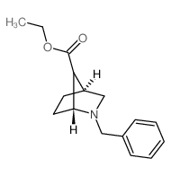 ANTI-2-BENZYL-2-AZABICYCLO[2.2.1]HEPTANE-7-CARBOXYLIC ACID ETHYL ESTER Structure