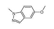 5-Methoxy-1-methyl-1H-indazole结构式