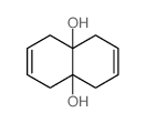 1,4,5,8-tetrahydronaphthalene-4a,8a-diol structure