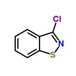 3-Chlor-1,2-benzisothiazol structure