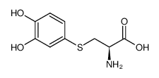 4-S-cysteinylcatechol结构式
