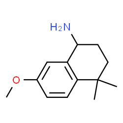 1-Naphthalenamine,1,2,3,4-tetrahydro-7-methoxy-4,4-dimethyl-(9CI) structure
