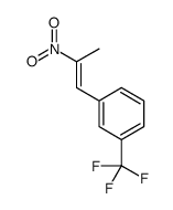 1-(3-(TRIFLUOROMETHYL)PHENYL)-2-NITROPROPENE structure