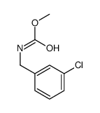 methyl N-[(3-chlorophenyl)methyl]carbamate结构式