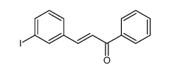 3-(3-iodophenyl)-1-phenylprop-2-en-1-one结构式