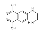 6-(2-aminoethylamino)-2,3-dihydrophthalazine-1,4-dione结构式