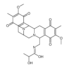 21-decyano-25-dihydrosaframycin A结构式