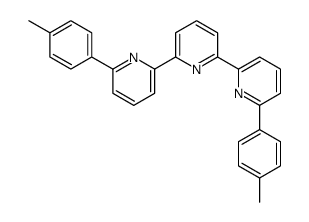 2,6-bis[6-(4-methylphenyl)pyridin-2-yl]pyridine Structure