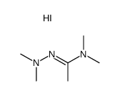 tetramethylacetamidrazonium iodide Structure