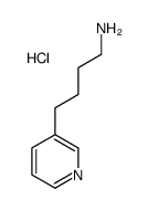 3-Pyridinebutanamine hydrochloride Structure