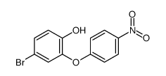 4-bromo-2-(4-nitrophenoxy)phenol picture
