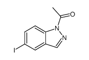 1-acetyl-5-iodo-1H-indazole Structure