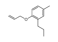 allyl-(4-methyl-2-propyl-phenyl)-ether Structure