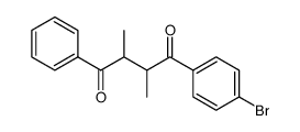 1-(4-bromo-phenyl)-2,3-dimethyl-4-phenyl-butane-1,4-dione Structure