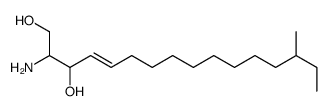 2-amino-14-methylhexadec-4-ene-1,3-diol Structure