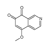 5-methoxyisoquinoline-7,8-dione Structure