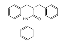 1,1-dibenzyl-3-(4-iodophenyl)urea Structure