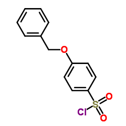 4-(苄氧基)苯-1-磺酰氯结构式