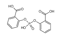 bis-(2-carboxyphenyl) hydrogen phosphate Structure