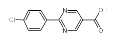 2-(4-chlorophenyl)pyrimidine-5-carboxylic acid Structure
