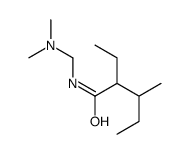 N-[(dimethylamino)methyl]-2-ethyl-3-methylpentanamide Structure