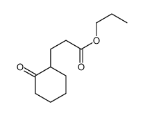 propyl 3-(2-oxocyclohexyl)propanoate Structure