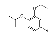 2-ethoxy-4-iodo-1-propan-2-yloxybenzene结构式