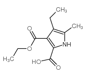 DIETHYL-5-METHYL-2, 3-DICARBOXY-PYRROLE结构式