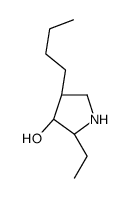 (2S,3R,4S)-4-butyl-2-ethylpyrrolidin-3-ol结构式