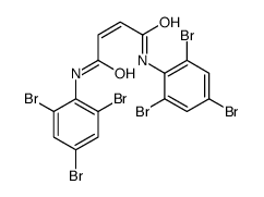 (E)-N,N'-bis(2,4,6-tribromophenyl)but-2-enediamide结构式