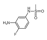 N-(3-amino-4-fluorophenyl)methanesulfonamide Structure