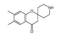 6,7-二甲基螺苯并二氢吡喃-2,4’-哌啶-4-酮结构式