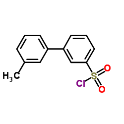 3'-Methyl-3-biphenylsulfonyl chloride Structure