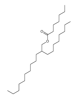 2-octyldodecyl heptanoate structure