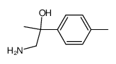 β-Hydroxy-β,4-dimethyl-phenylethylamin结构式