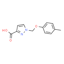 1-[(4-Methylphenoxy)methyl]-1H-pyrazole-3-carboxylic acid picture