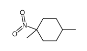 1-NITRO-1,4-DIMETHYLCYCLOHEXANE Structure