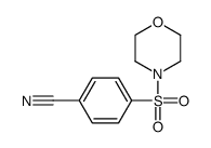 4-(morpholinosulfonyl)benzonitrile Structure